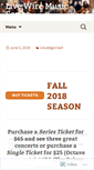 Mobile Screenshot of livewiremusicseries.ca